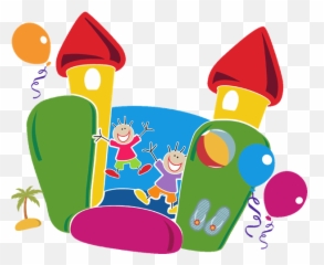 Free Inflatable Slide Cliparts - Family Fun Day Clipart Png,Bounce House Png
