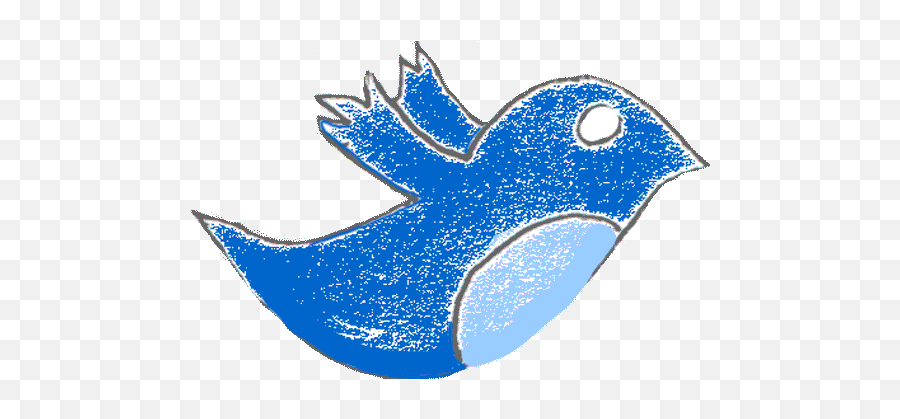 Drawing The Twitter Bird - Gif Png,Twitter Bird Transparent