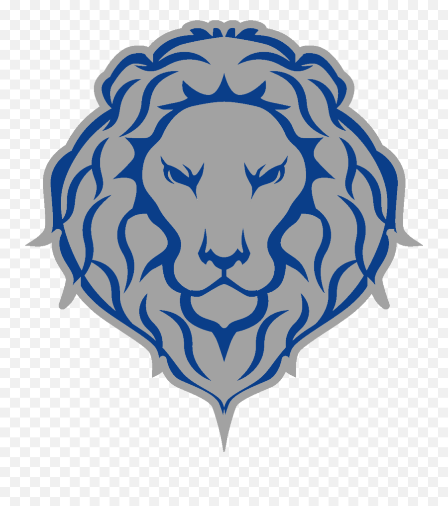 Gray And Blue Lion - Lion Witch Wardrobe Drawings Png,Lion Tattoo Png