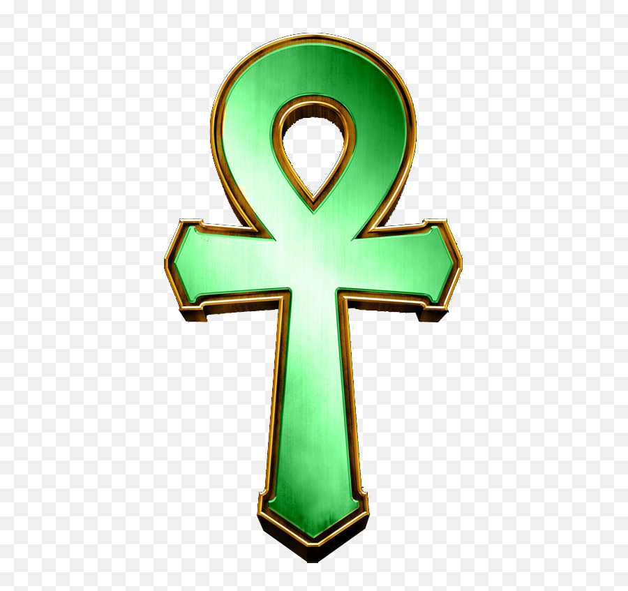 Green Ankh Png Transparent - Green Ankh Png,Ankh Transparent