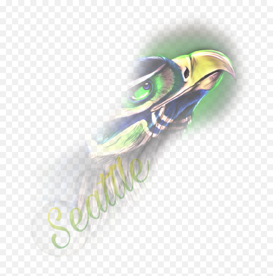 Download Seattle Rickallan Kewl Seahawks Seahawk - Bird Png,Marshawn Lynch Png