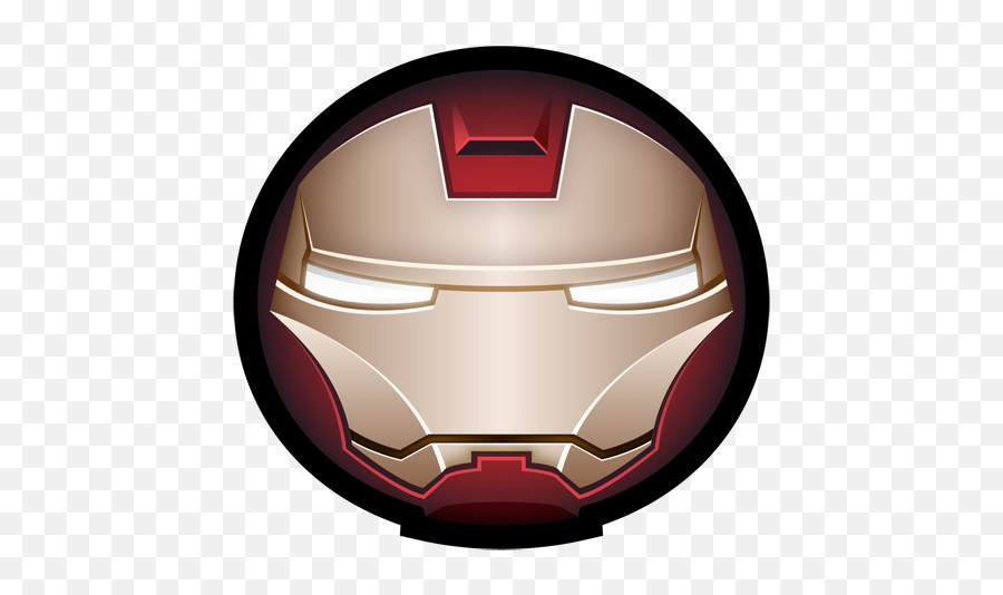 Iron Man Mark Vi 01 Icon Avatar Iconset Hopstarter - Head Iron Man Clipart Png,Iron Man Logo Png