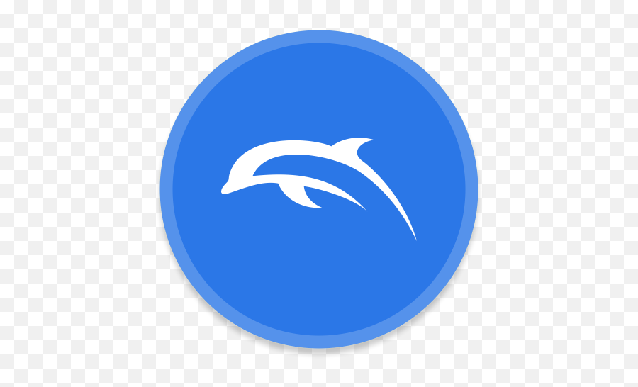 Dolphin Emu Free Icon Of Button Ui - Requests 12 Icons Dolphin Emulator Steam Grid Png,Dolphins Png