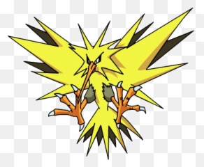 Download Zapdos - Pokemon Legendary Birds Names Png,Zapdos Png
