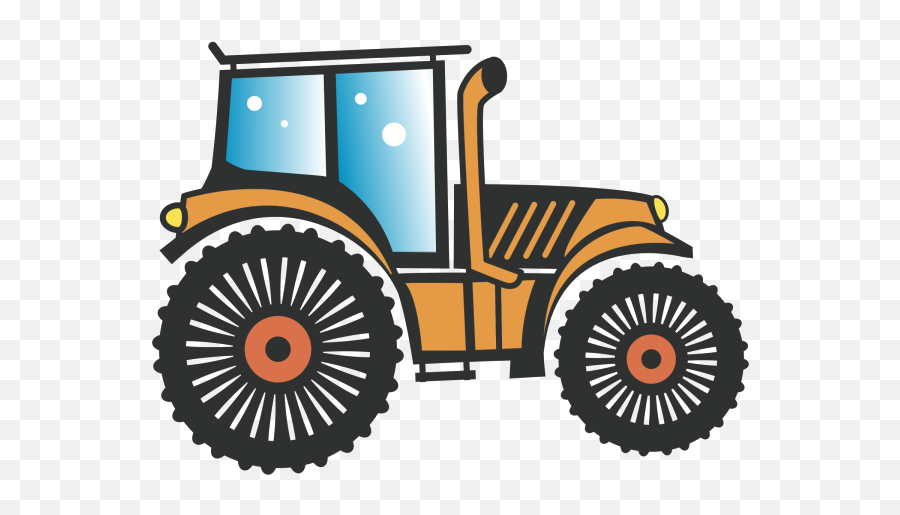 Tractor Tractor Clipart Png - Trator Desenho Vermelho - Free Transparent PNG  Clipart Images Download