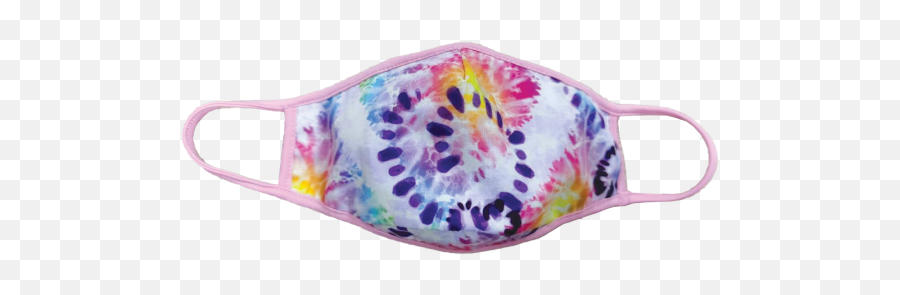 Iscream Child Print Face Mask - Heart Tie Dye30850 Iscream Face Mask Png,Tie Dye Png