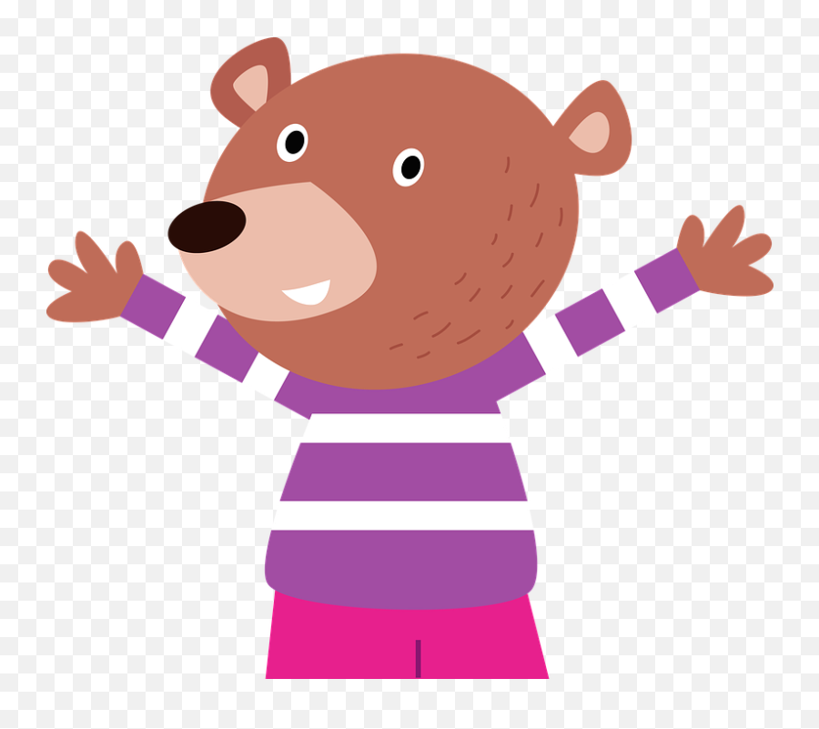 Illustrated Sticker Black Bear - Free Image On Pixabay Happy Png,Black Bear Png