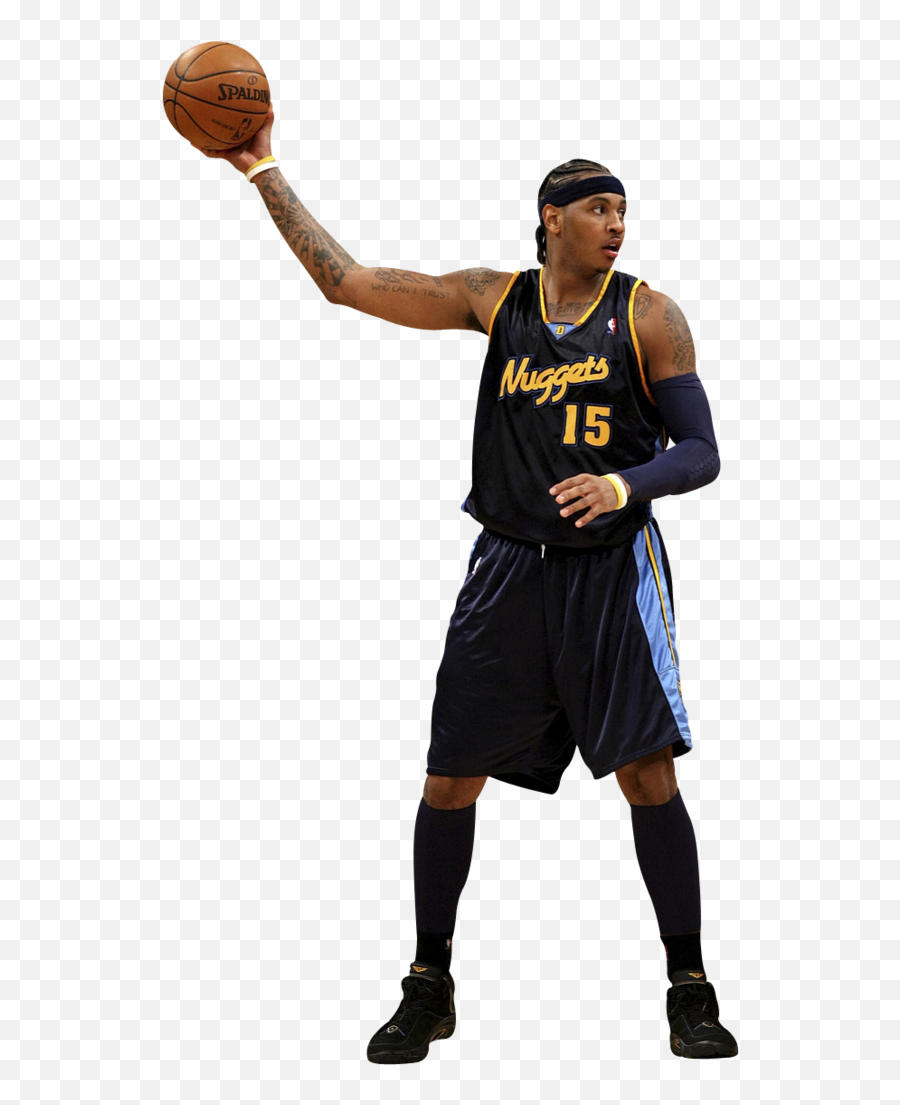 Nba Player Png - Carmelo Anthony Transparency,Nba Player Png