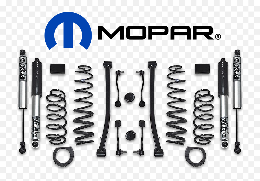Mopar 2 Lift Kit With Fox Shocks For 20 - Up Jeep Gladiator Jt Mopar 2 Inch Lift Kit Wrangler Jl Png,Fox Shocks Logo
