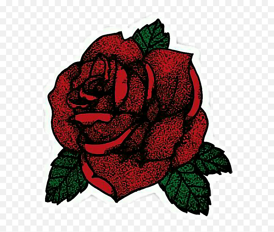 Download Single Black Rose Red Png Clipart Image - Red Snapchat Rose Sticker,Single Rose Png