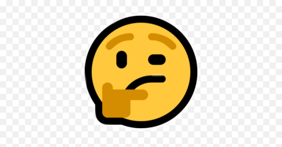 Download Ms Thinking - Emoji Qui Réfléchit Png Image With No Articulate Emoji,Thinking Face Emoji Transparent