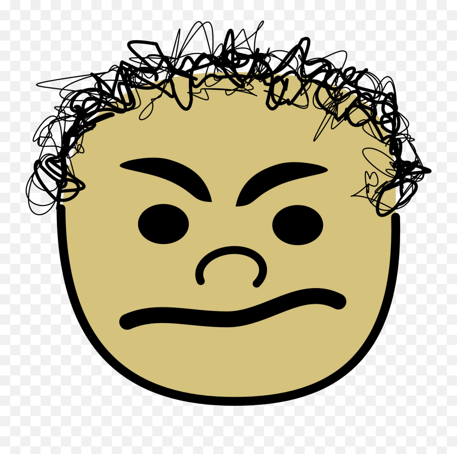 Evil Face Drawn By Felt - Tip Pen Meaning Of Doubtful Png,Evil Mouth Png