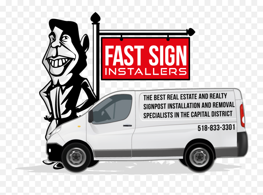 Real Estate Sign Post Installations Fast Installers - Commercial Vehicle Png,Real Estate Sign Png