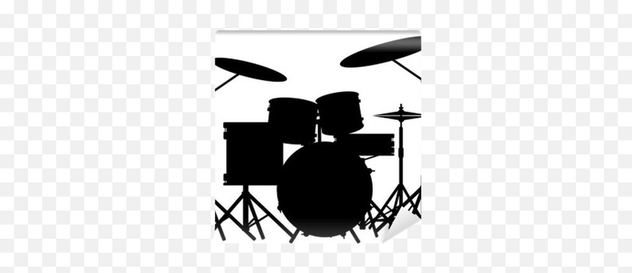 Drum Kit Wall Mural U2022 Pixers - We Live To Change Band Equipment Png,Drum Kit Png