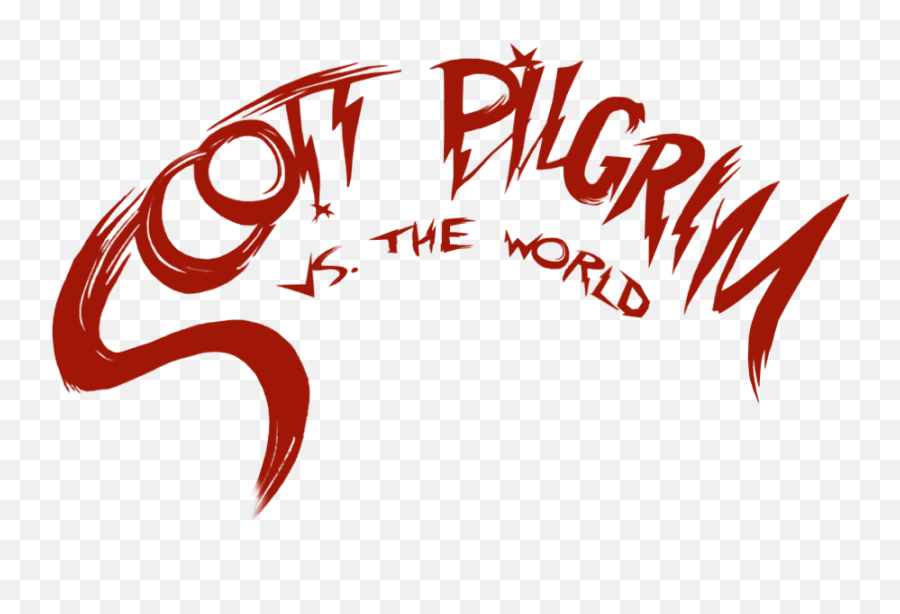 Download Hd Scott Pilgrim Vs - Scott Pilgrim Vs The World Title Png,Scott Pilgrim Png