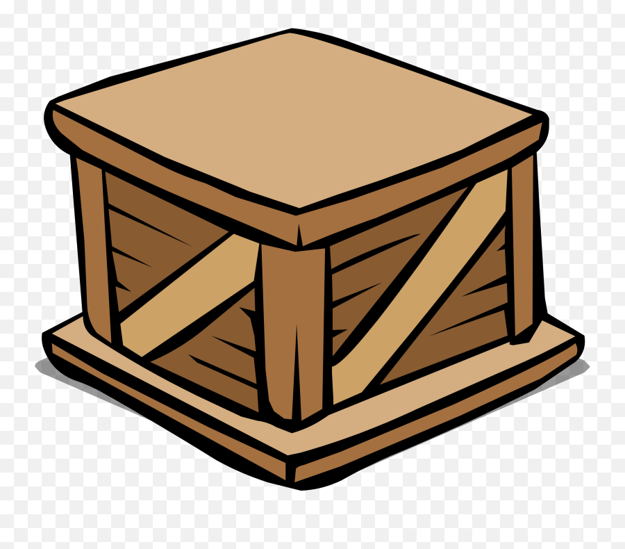 Image Wooden Sprite Png - Wood Crate Clipart,Crate Png