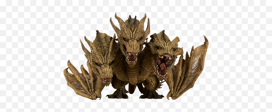 King Ghidorah 2019 Collectible Figure - King Ghidorah Godzilla Toys Png,King Ghidorah Png