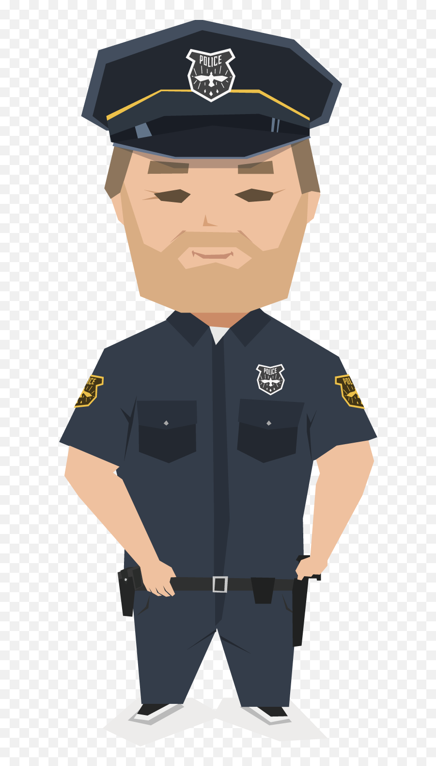 Free Transparent Police Officer Png - Security Guard Clipart,Security Guard Png