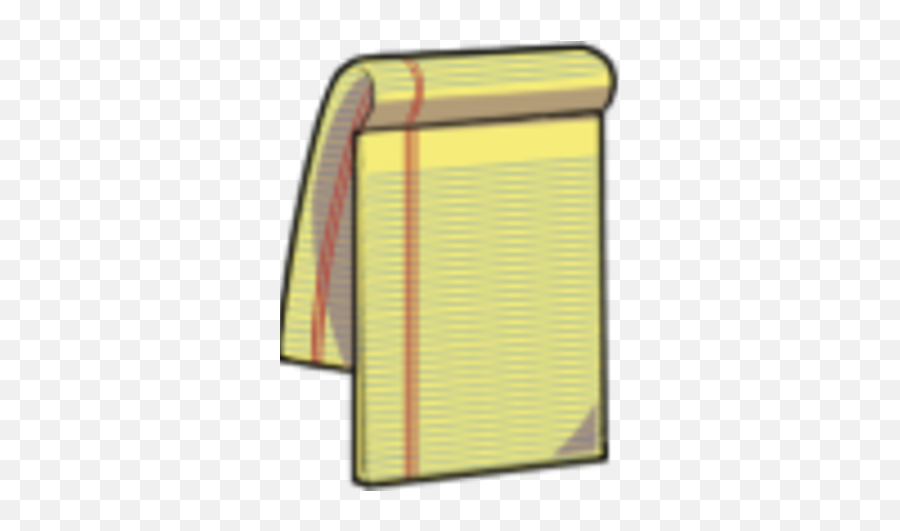 Notepad Tattered Weave Wikia Fandom - Horizontal Png,Note Pad Png