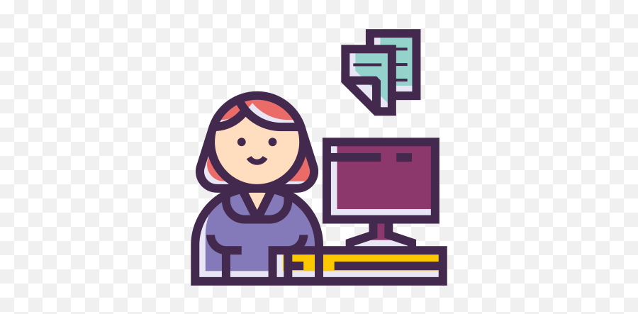 Direct Admission Vector Icons Free - Computer Desk Png,Icon Direct