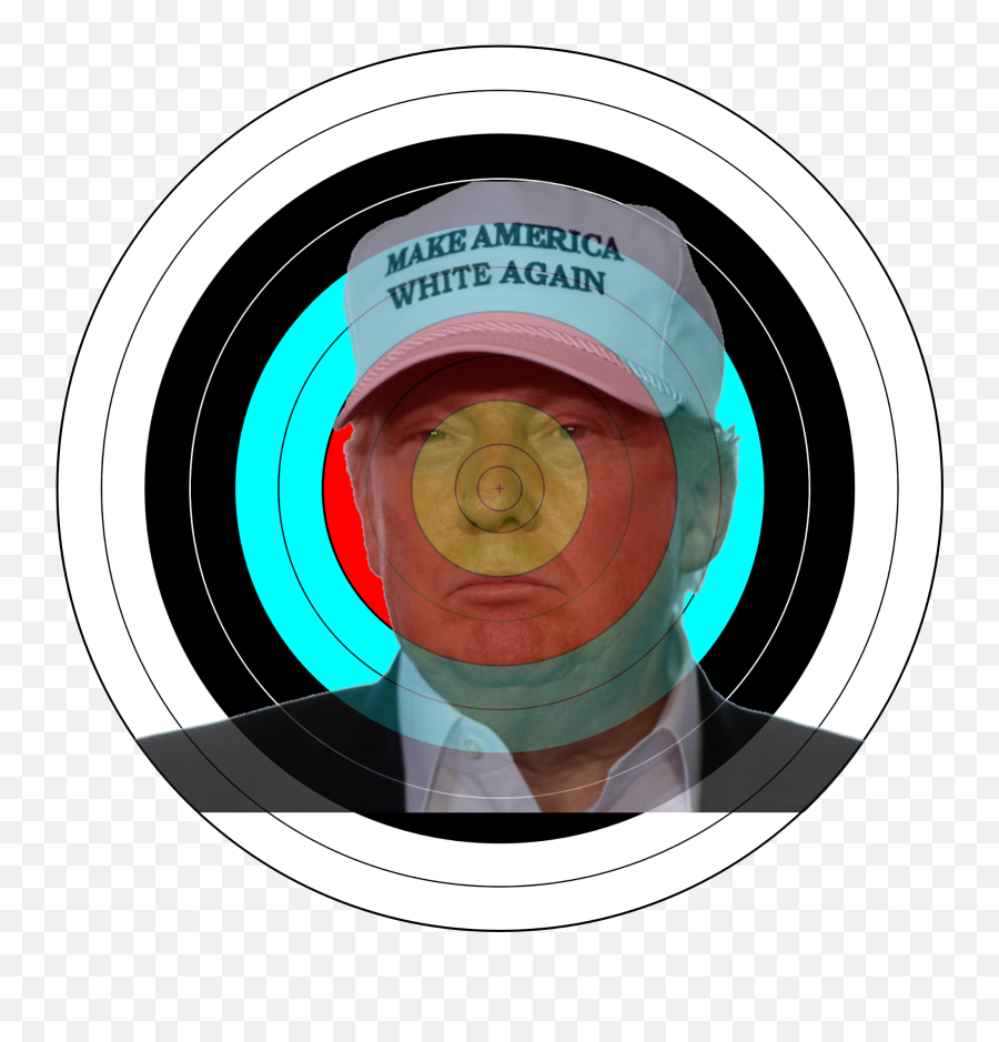 Download Hd Donald Trump Archery Target Transparent Png - Circle,Archery Png