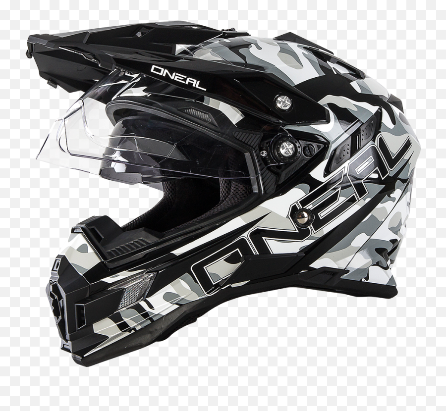 Dirt Bike Helmets Black And White - Oneal Sierra 2 Adventure O Neal Dual Sport Helmet Png,Icon Adventure Helmet