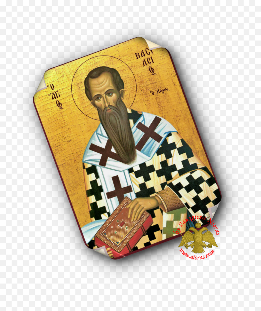 Male Saints Laminated Icons Christos - Illustration Png,St. Nektarios Icon
