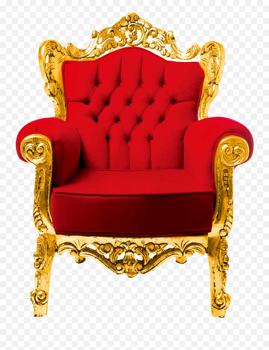 Throne Chair Wing Couch Free Png Hq - Royal Throne Chair Png,Throne Png