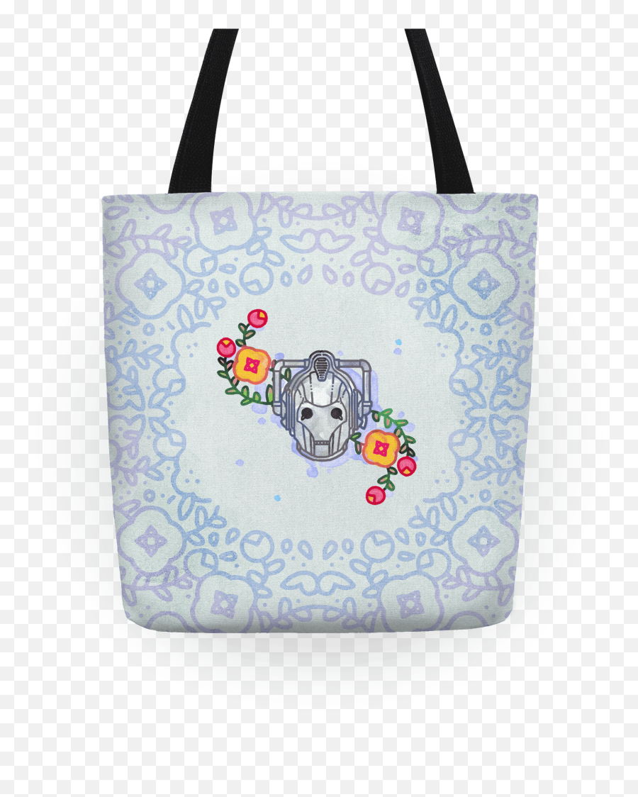 Watercolor Doctor Who Icon Cyberman Tote Totes Lookhuman - Tote Bag Png,Sublimation Icon
