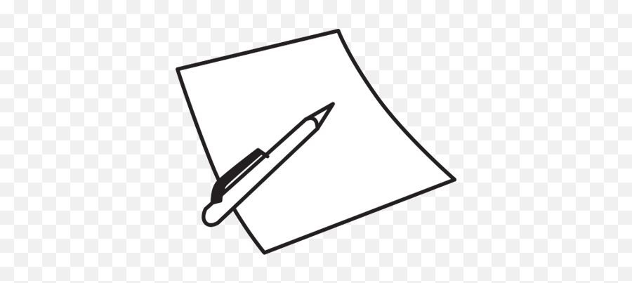Summer Quest Icon Pen And Paper - Horizontal Png,Ripped Paper Icon
