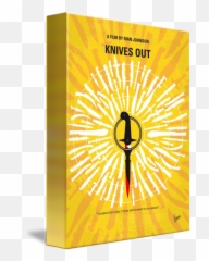 No My Knives Out Minimal Movie Poster By Chungkong Art - Minimal Poster png