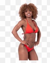 Red Model N631 Bikini Bottom - Nebbia Triangle Bikini Top 631 Png,Bikini Model Png