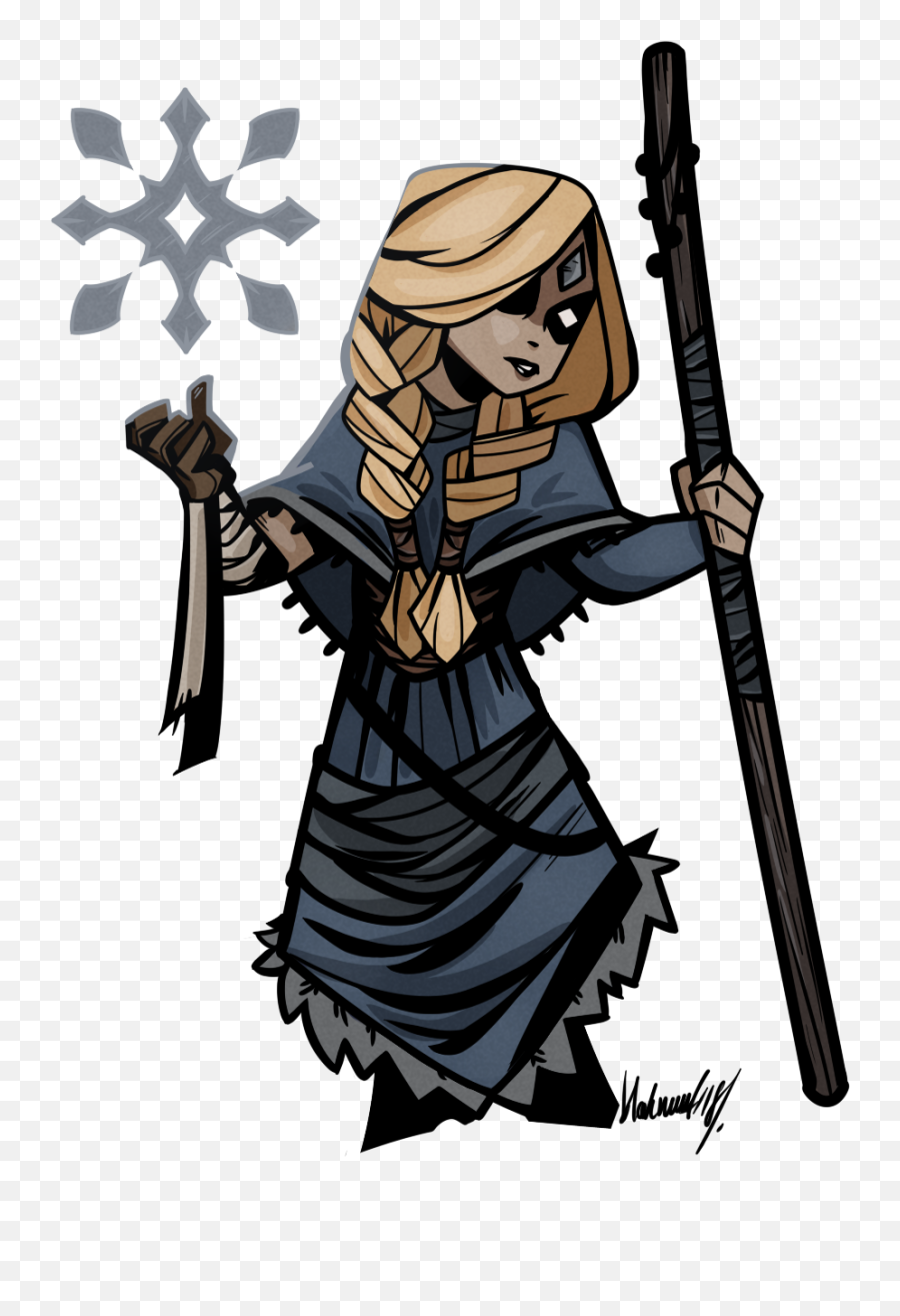 Stash U2014 Crystal Maiden In Darkest Dungeon Style Even With - Darkest Dungeon Style Png,Darkest Dungeon Png