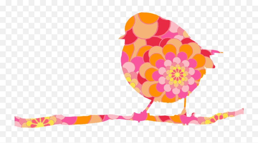 Download Bird Robin - Power Floral Design Power Flower Png,Composition Notebook Png