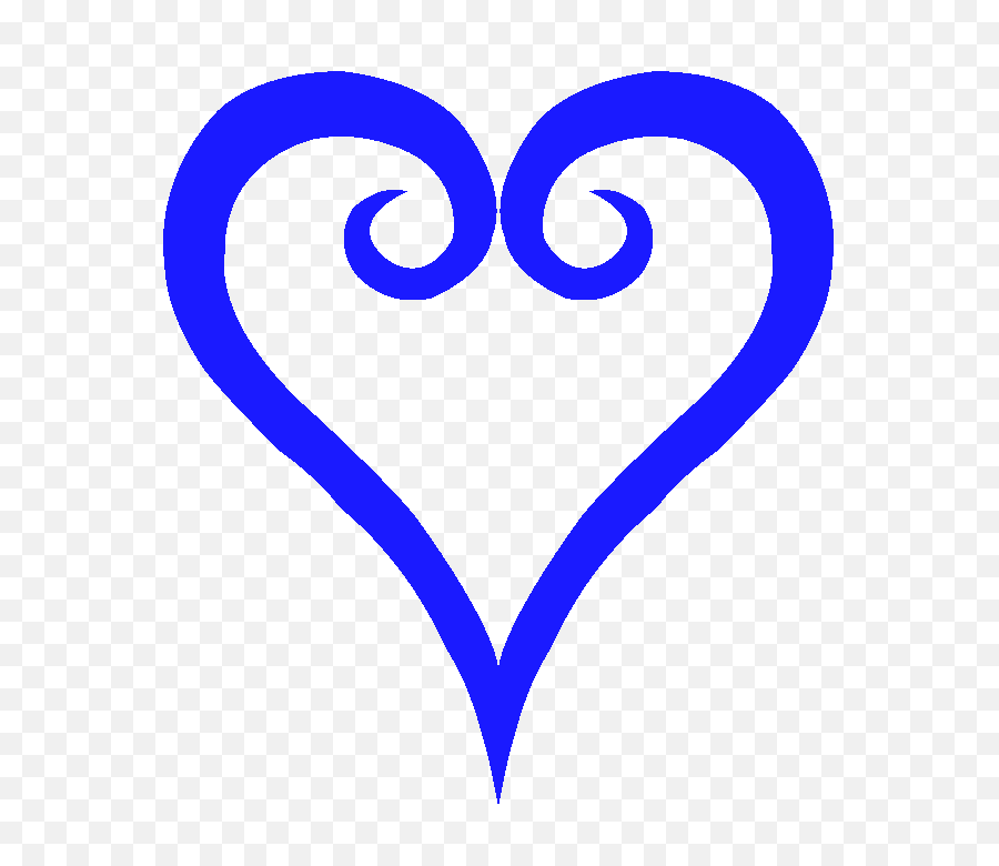 Kingdom Hearts Heart Symbol - Kingdom Hearts Heart Symbol Png,Kingdom Hearts Logo Png