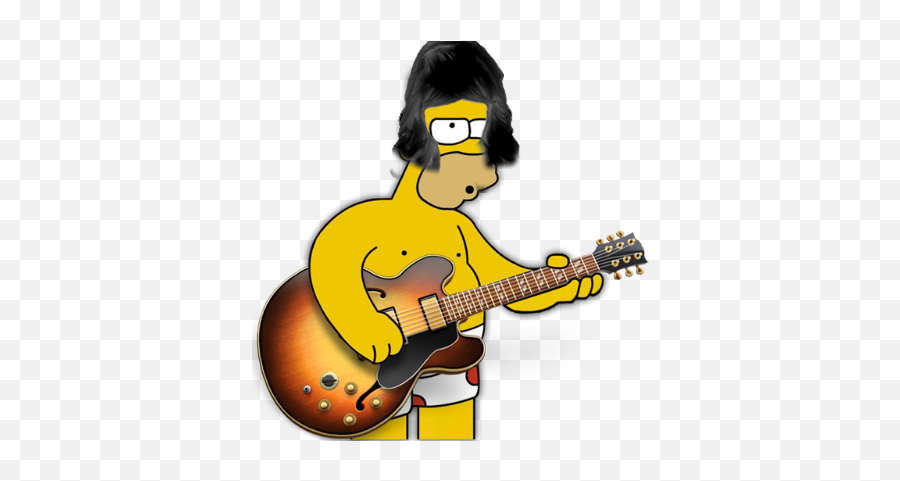 From The Garage - Jeff Jacks Homer Guitar Png,The Simpsons Icon