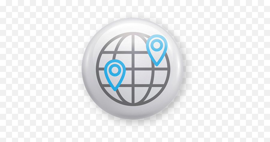 Internet Of Things Solutions Effective Asset Tracking Yaxxa - Outline Globe Black And White Png,Internet Of Things Icon