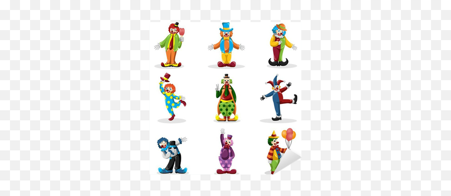 Sticker Clown Icons - Pixersus Clowns Cartoon Png,Clown Icon