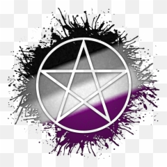 Asexual Pentacle Gifts U0026 Gear Pride How Do You Rock Your - Yin And Yang Rainbow png