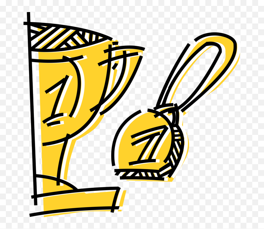 Winning Trophy Victory Cup - Vector Image Drawing Png,Trophy Icon Vector