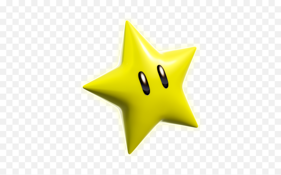 Super Mario Star Transparent Png - Super Star Mario Png,3d Star Png