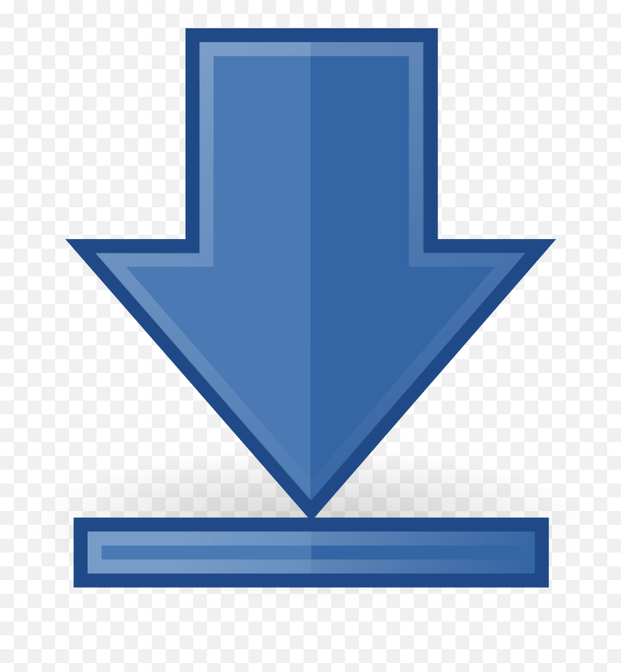 Filegnome - Gobottomsvg Wikimedia Commons Png,Go Arrow Icon