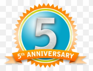 Library Of Happy Anniversary Graphic Free Stock Png - 5 Years Anniversary Transparent,Anniversary Png