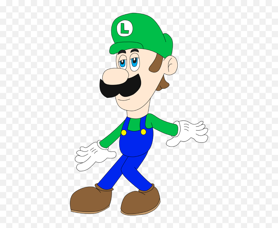 Luigi Is My Favorite Mario - The Something Awful Forums Cartoon Png,Luigi Head Png