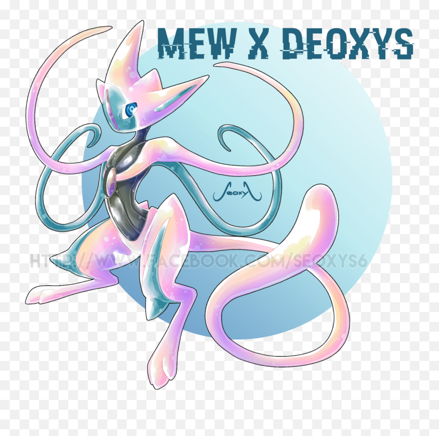 Download Paint Tool Sai Time - Mew Deoxys Fusion Full Size Mew Deoxys Png,Paint Tool Sai Logo