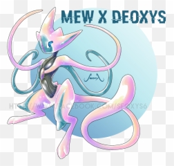 Download Paint Tool Sai Time - Mew Deoxys Fusion Full Size Mew Deoxys Png,Paint Tool Sai Logo