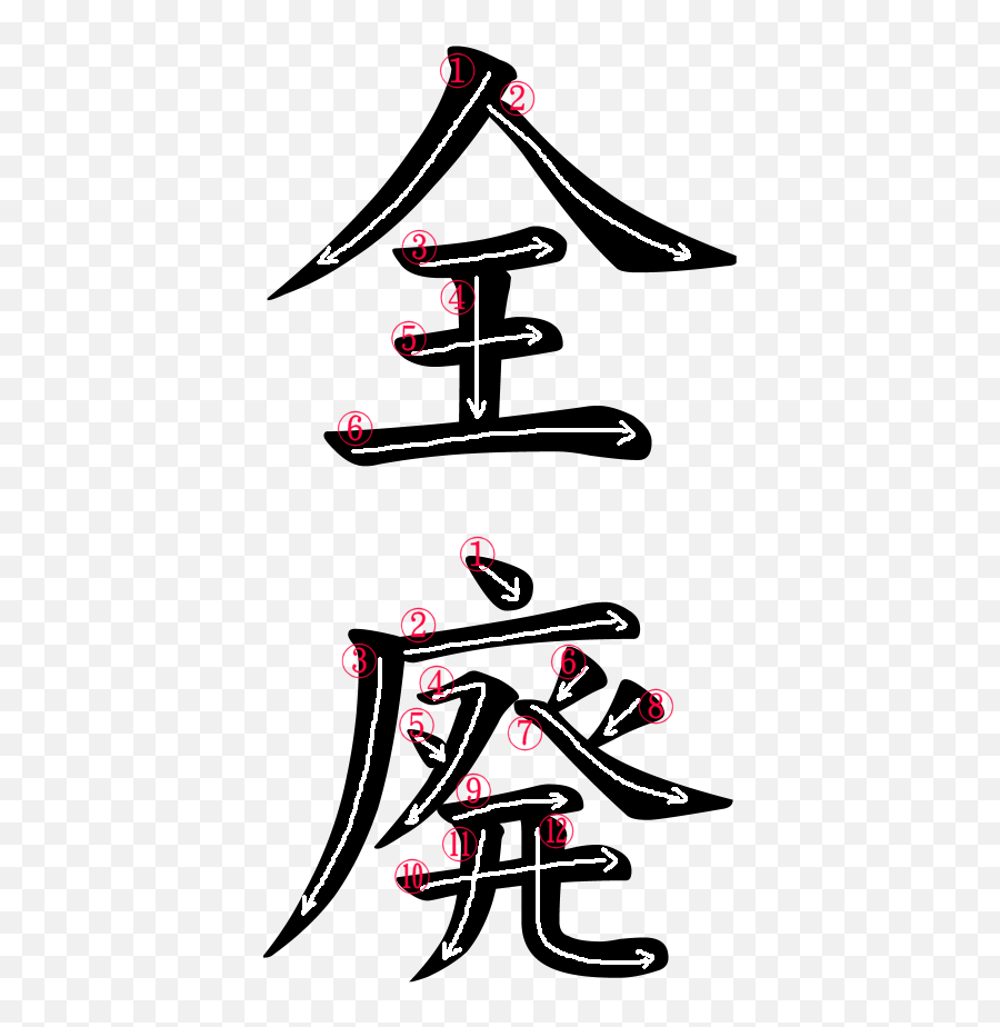 Japanese Word For Abolition - Anata Kanji Stroke Order Kanji For Survivor Png,Kanji Png