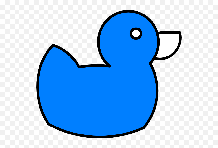 Blue Rubber Duck Cartoon Png Image - Duck Clipart Blue,Duck Cartoon Png