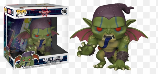 Spider - Man Into The Spiderverse Green Goblin 10u201d Us Funko 10 Inch Green Goblin Png,Goblin Transparent