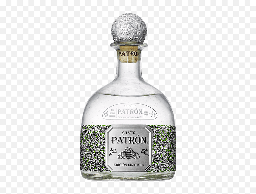 2019 Limited Edition Patrón Silver 1 - Liter Patrón Tequila Limited Edition Patron Silver Png,Bottle Transparent